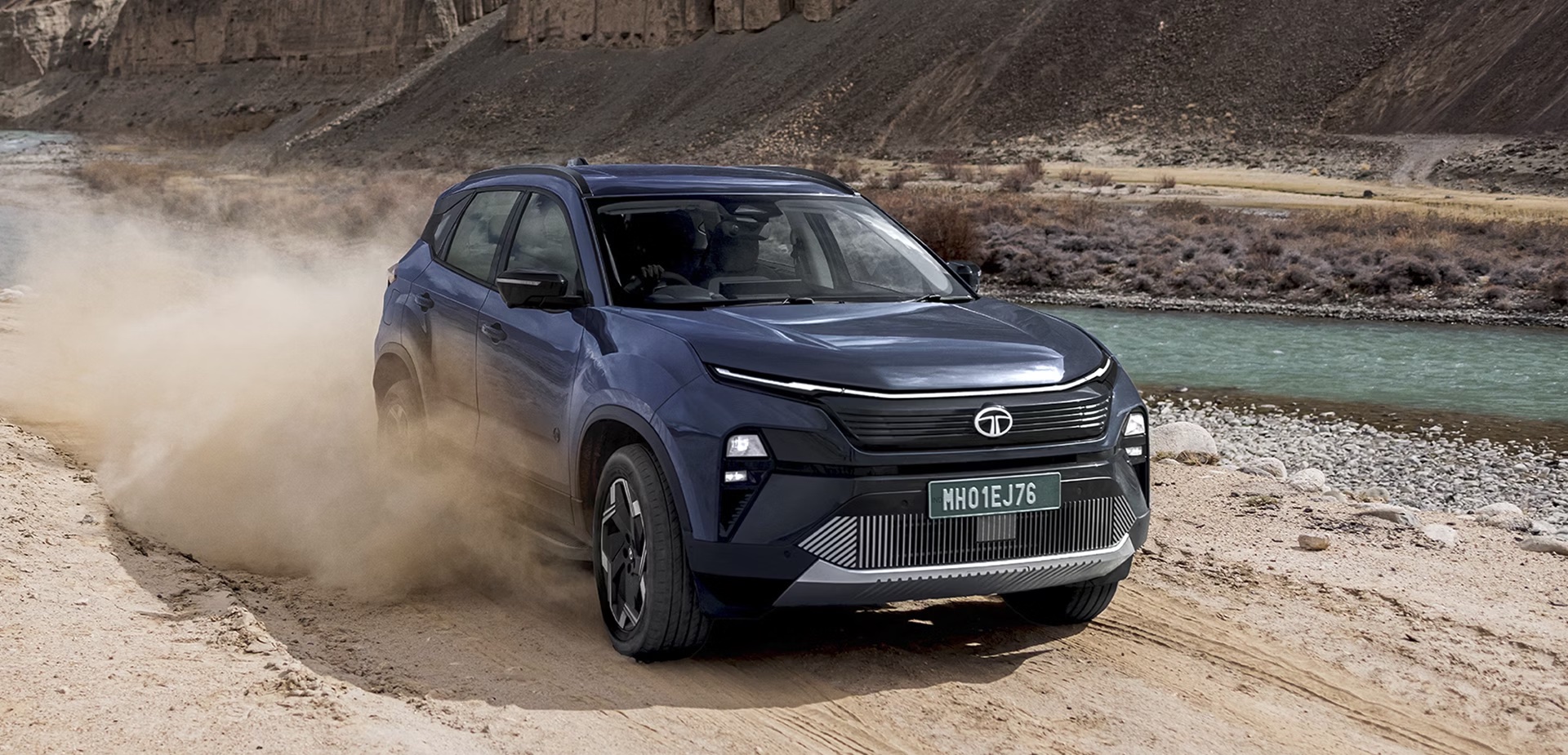 tata harrier evelectric suv